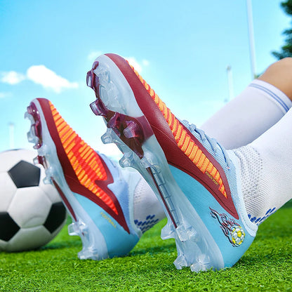 New Haaland Style Soccer Cleats Phamtom FG/Indoor Elite Shoes Youth - The GoatFind