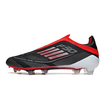 Laceless Soccer Cleats Messi/Salah/Yamal F50 Style Shoes Without lace Youth - The GoatFind