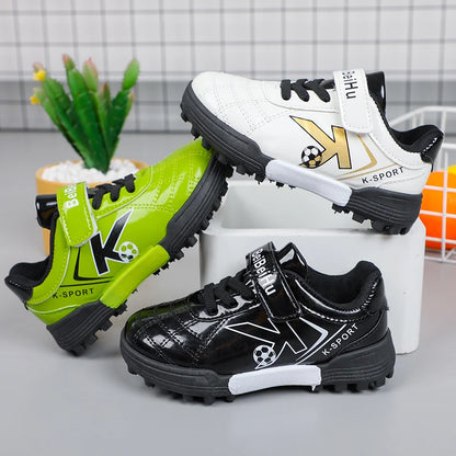 New Premium Kids | Youth Soccer Shoes l Cleats FG Messi Ronaldo Of Future