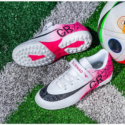 New Ronaldo Kids Soccer Cleats/Shoes/Boots Boy Girl futbol CR7 Youth - The GoatFind