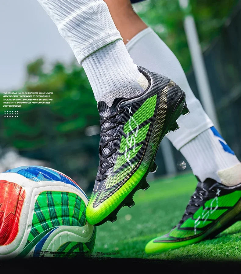 Mo Salah Style Laced F50 Soccer Low Ankle Cleats Elite Shoes Youth