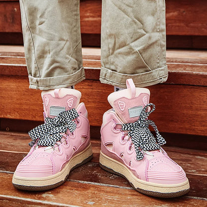 Apex Runners Sneaker Shoes-Thick Laced 2025 Fashion Street Style High Tops - The GoatFind