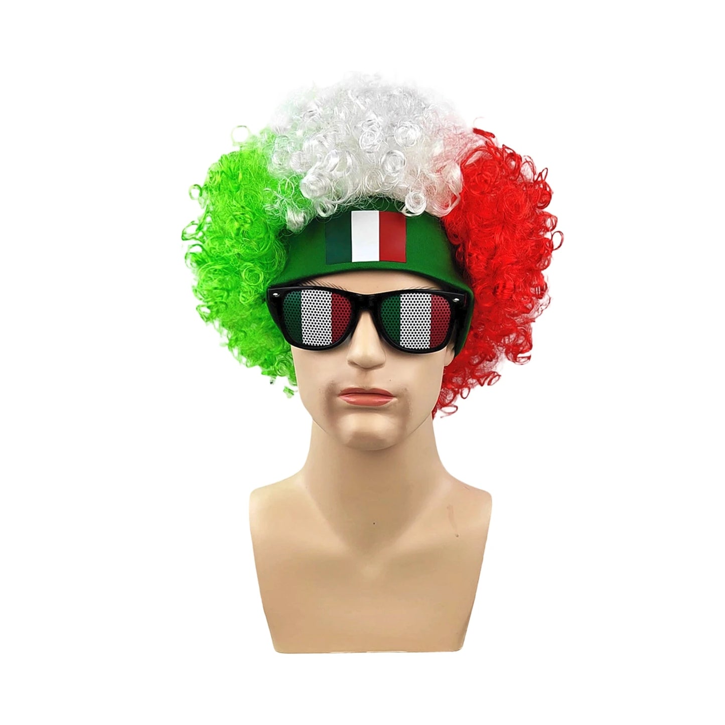 World Soccer/Football Fans Wig Cap Headdress for Kids Adults Cup 2026