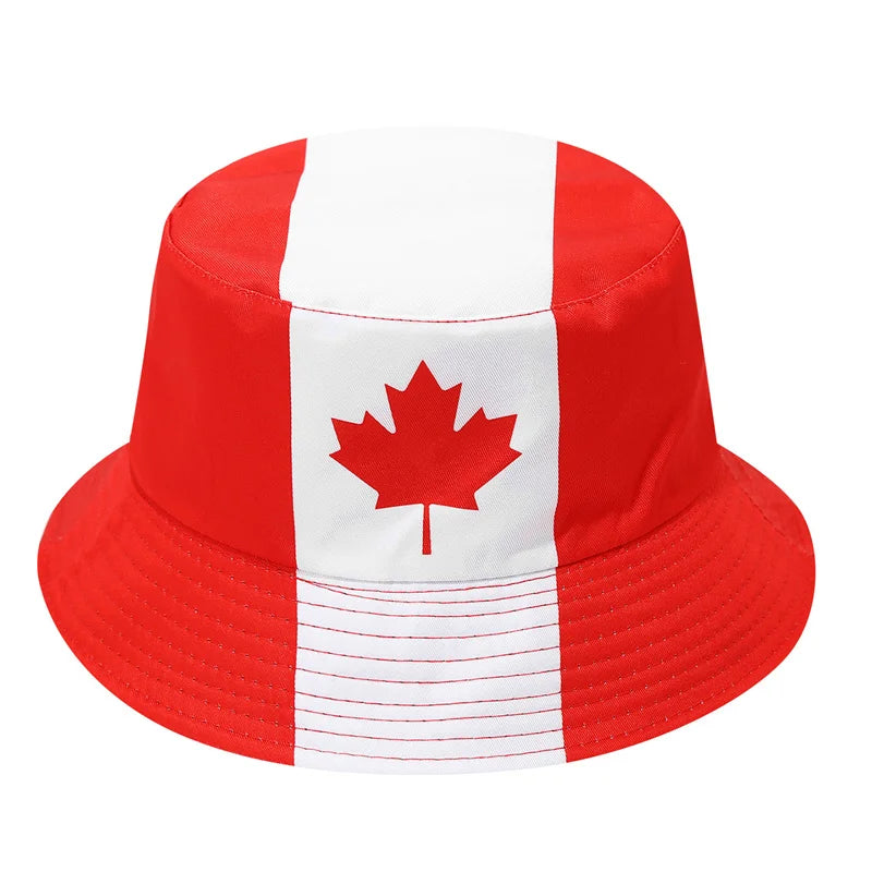 2026 Soccer World Cup National Flag Bucket Hat Reversible Sun Hat
