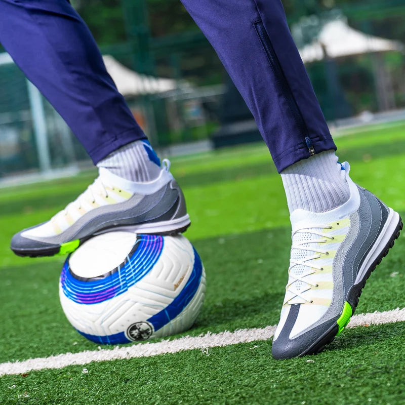 Premium Mbappé/Ronaldo Style Delite Soccer Cleats Low Shoes Youth Kids Adult