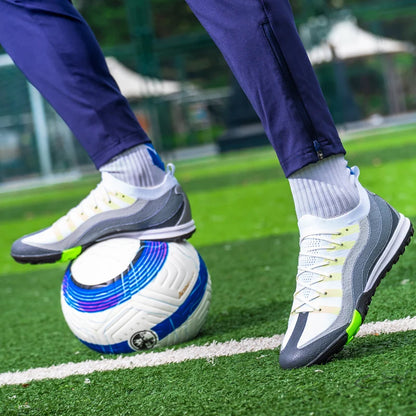 Premium Mbappé/Ronaldo Style Delite Soccer Cleats Low Shoes Youth Kids Adult - The GoatFind