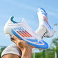 Laceless Soccer Cleats Messi/Salah/Yamal F50 Style Shoes Without lace Youth