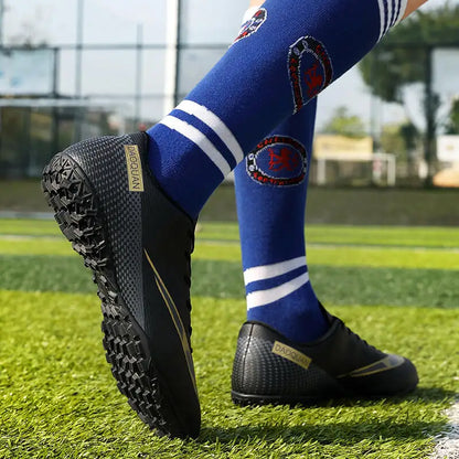 Low Ankle Messi/Ronaldo Light Soccer Shoes Cleats Adult/Youth/Kids FG TURF - The GoatFind