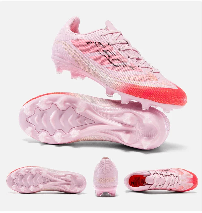 Mo Salah Style Laced F50 Soccer Low Ankle Cleats Elite Shoes Youth
