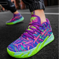 Bare Toxic "Neon Flux" High-Top Basketball Shoes -Newest Sports Sneakers