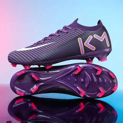 New Kylian Mbappe Style Soccer Cleats/Shoes Outdoor Girls/Boys Kids Adults - The GoatFind