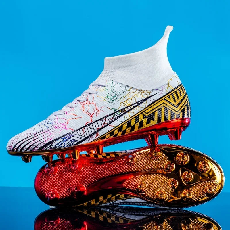 New Ultralight 2.0 Ronaldo Soccer Shoes/cleats FG Boys Youth Girls Adult