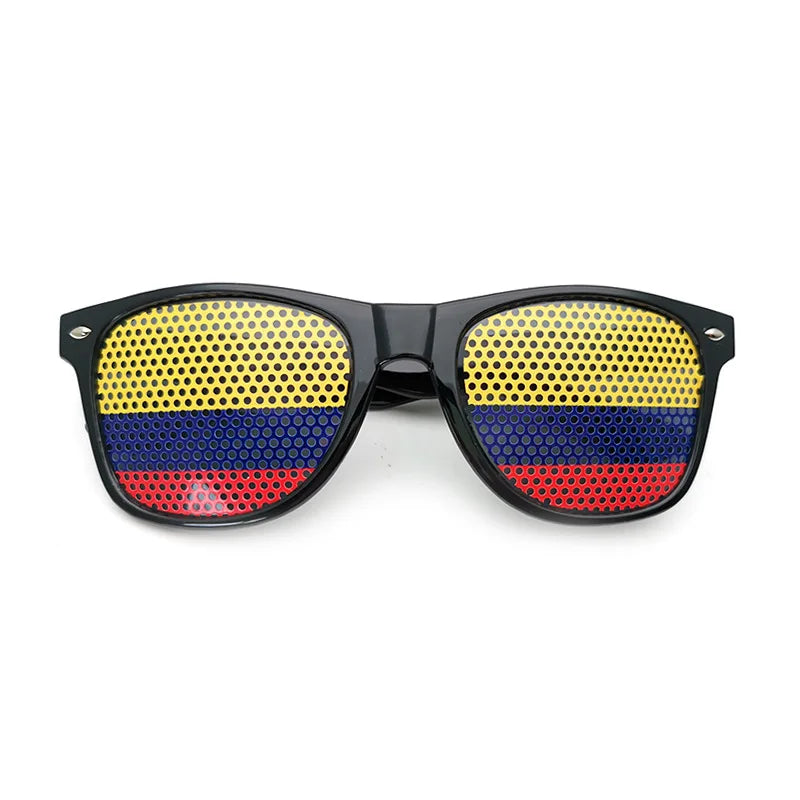 Countries/National Flag Fan Sun Glasses/Eyeglasses/Goggles Black Frame