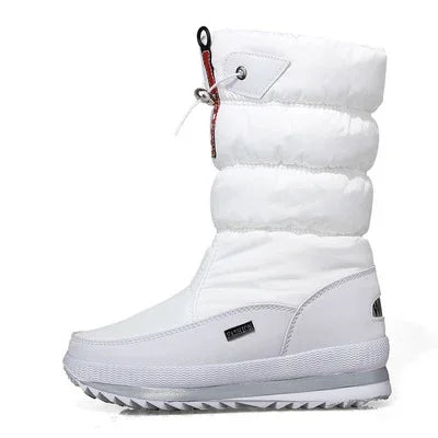 Goatfind Winter Snow Boots Shoes Warm Plush Mid-calf Waterproof Womens - The GoatFind