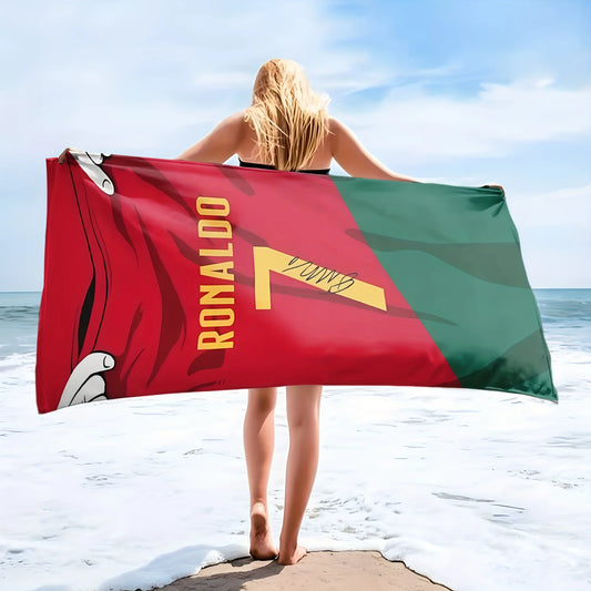 New Cristiano Ronaldo 7 Microfiber Beach Towel/Bath Towels