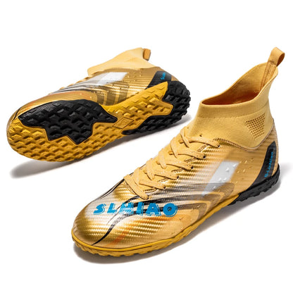 Ultralight 2.0 CR7 Youth Soccer Cleats | Ronaldo | Messi Gold Shoes