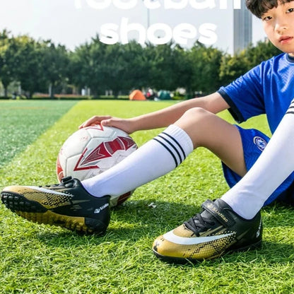 Kids Youth Soccer Cleats/Football Training Turf Shoes - The GoatFind