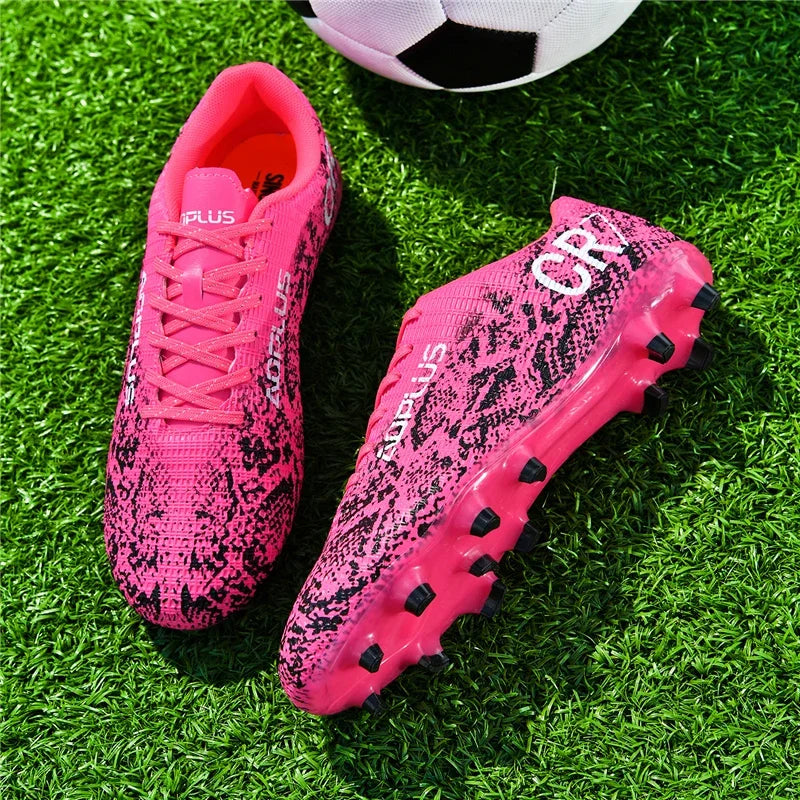 Scoremaster Ronaldo Style CR7 Inspired Soccer Cleats/Shoes Low Ankle Kids Youth