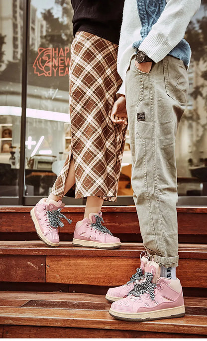 Apex Runners Sneaker Shoes-Thick Laced 2025 Fashion Street Style High Tops - The GoatFind