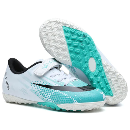 Kids Youth Soccer Cleats/Football Training Turf Shoes - The GoatFind