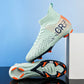 Ronaldo Style CR7 High top Best Soccer Cleats Shoes Youth/Kids Indoor/Outdoor