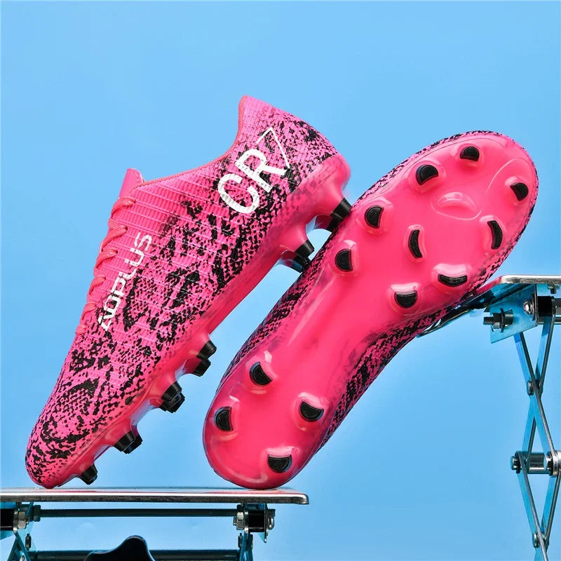 Scoremaster Ronaldo Style CR7 Inspired Soccer Cleats/Shoes Low Ankle Kids Youth