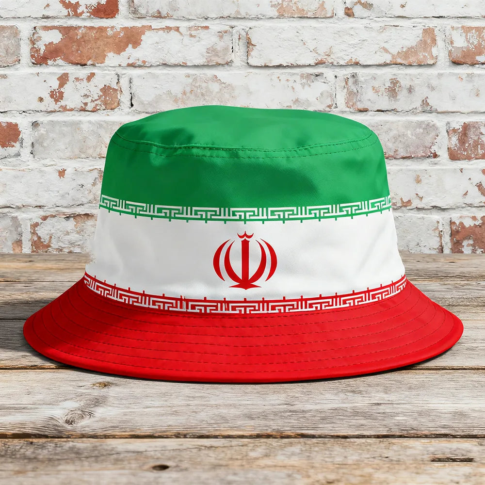 2026 Soccer World Cup National Flag Bucket Hat Reversible Sun Hat