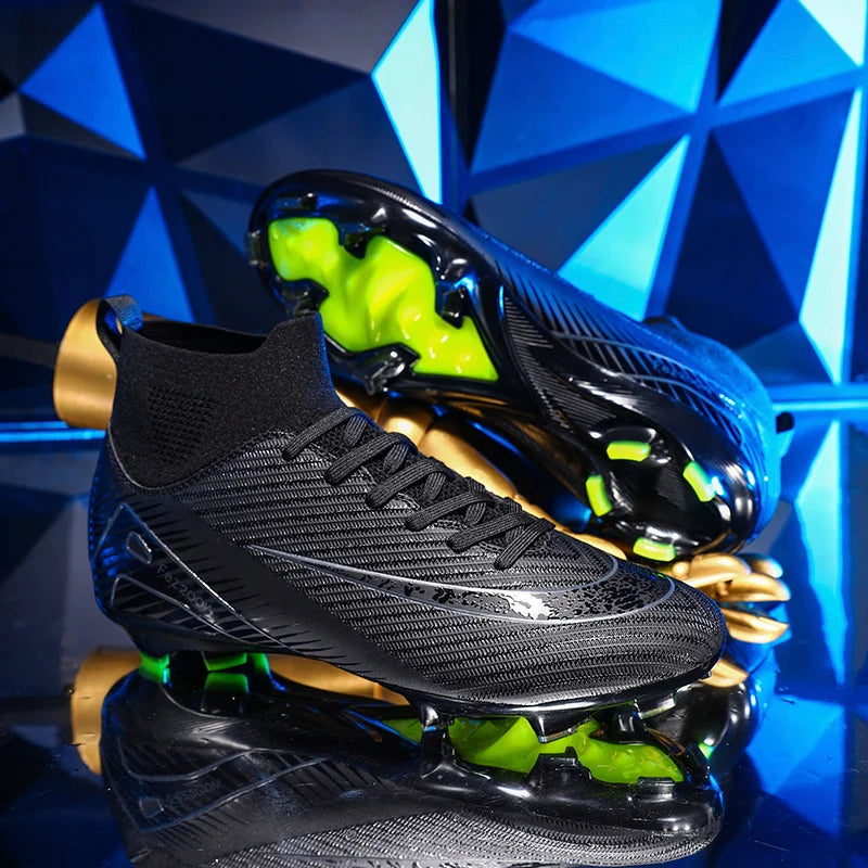 New Ronaldo|Mbappe Style Soccer Cleats Youth Adult AG FG  | CR7 Boys