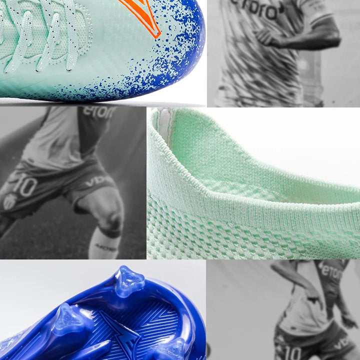 Scoremaster Professional CR7 High Top Soccer Cleats Shoes Youth Adult