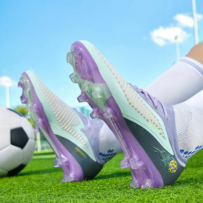 New Haaland Style Soccer Cleats Phamtom FG/Indoor Elite Shoes Youth - The GoatFind