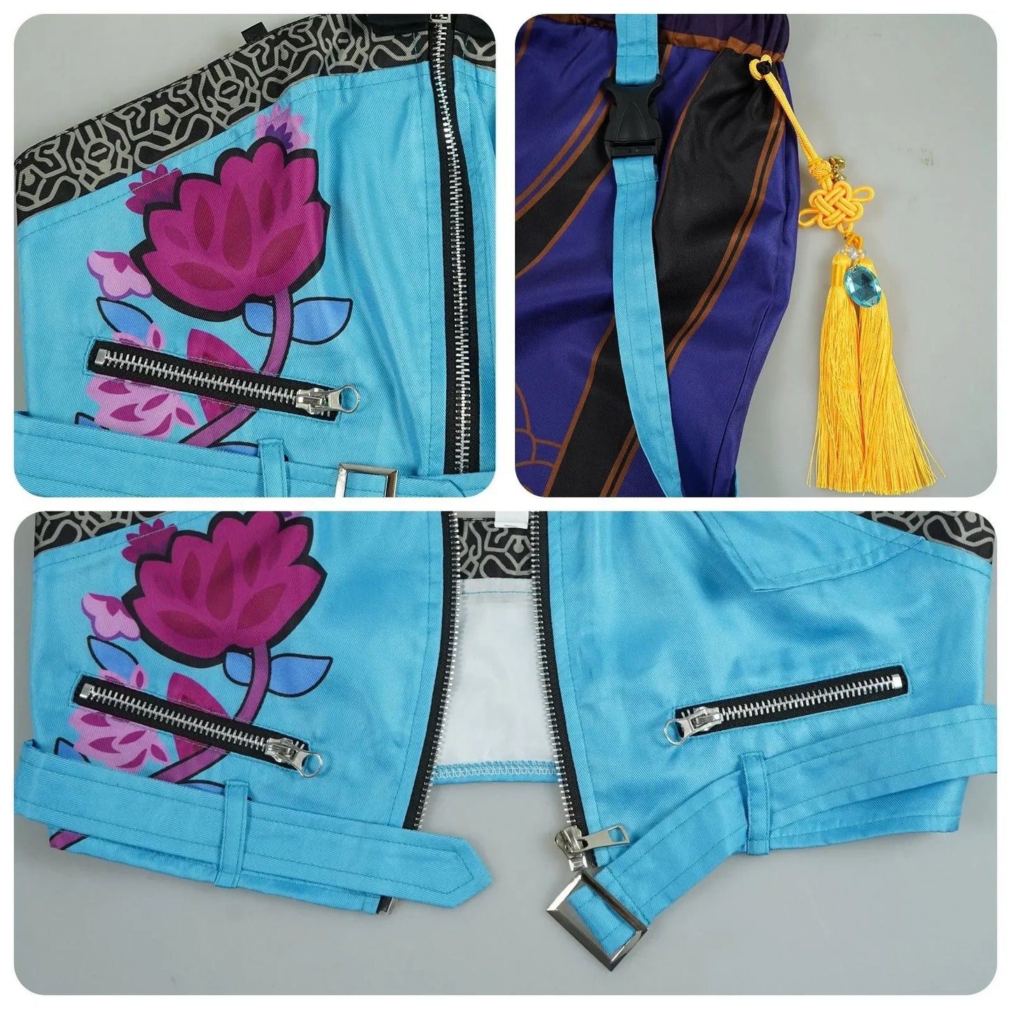 Kids Golden Rumi/Zoey/Mira/Saja Boys Cosplay KPop Demon Hunters Costume