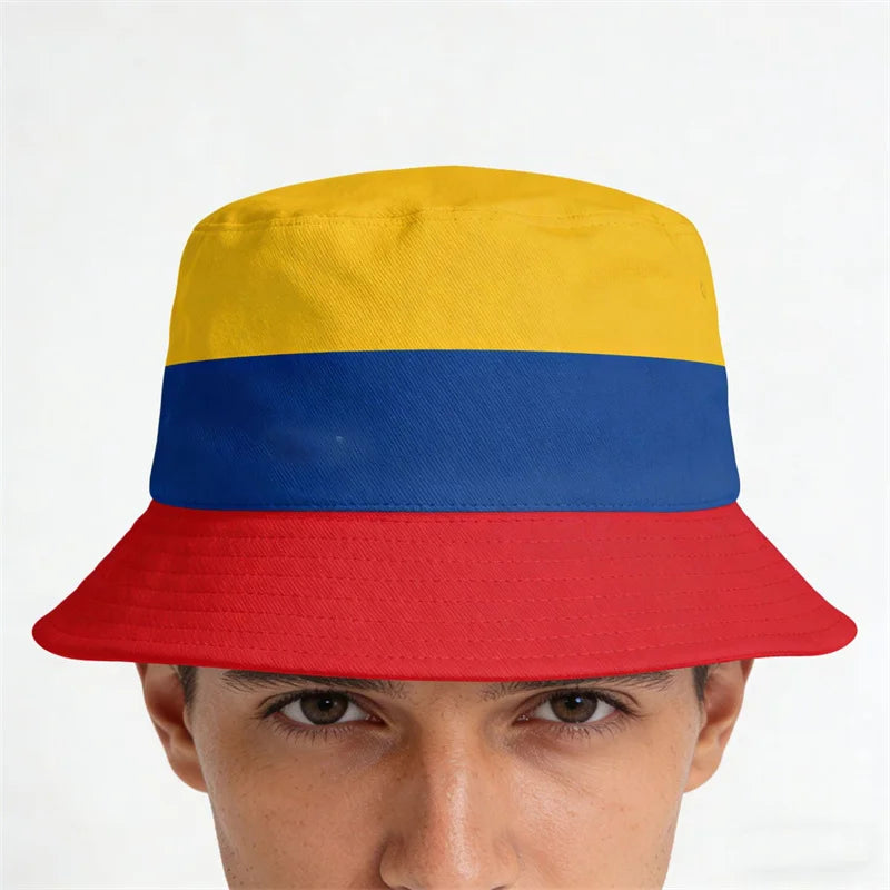 2026 Soccer World Cup National Flag Bucket Hat Reversible Sun Hat