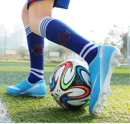 Low Ankle Messi/Ronaldo Light Soccer Shoes Cleats Adult/Youth/Kids FG TURF - The GoatFind