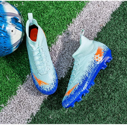 Scoremaster Professional CR7 High Top Soccer Cleats Shoes Youth Adult - The GoatFind