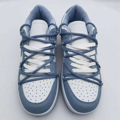 Giovanna Renzo Dunk Low Force Sneakers/Lace up Board Shoes - The GoatFind