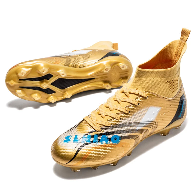 Ultralight 2.0 CR7 Youth Soccer Cleats | Ronaldo | Messi Gold Shoes