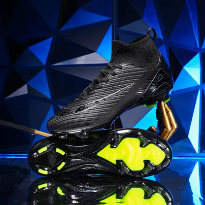 New Ronaldo|Mbappe Style Soccer Cleats Youth Adult AG FG  | CR7 Boys