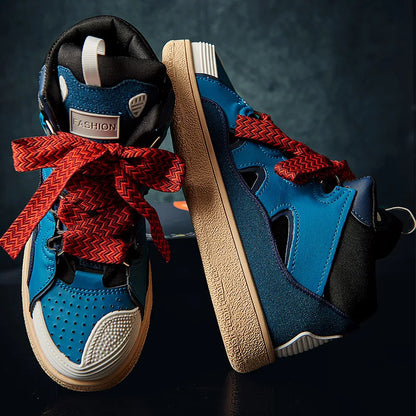 Apex Runners Sneaker Shoes-Thick Laced 2025 Fashion Street Style High Tops - The GoatFind