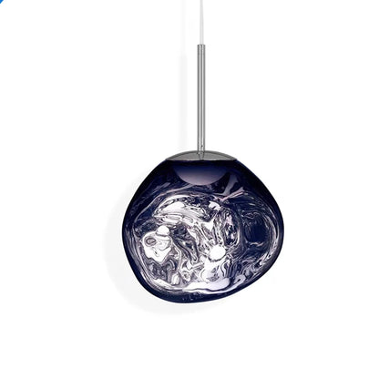 Nordic Hanging Lava Glass Bubble Pendant Chandeliers Light Fixture - The GoatFind