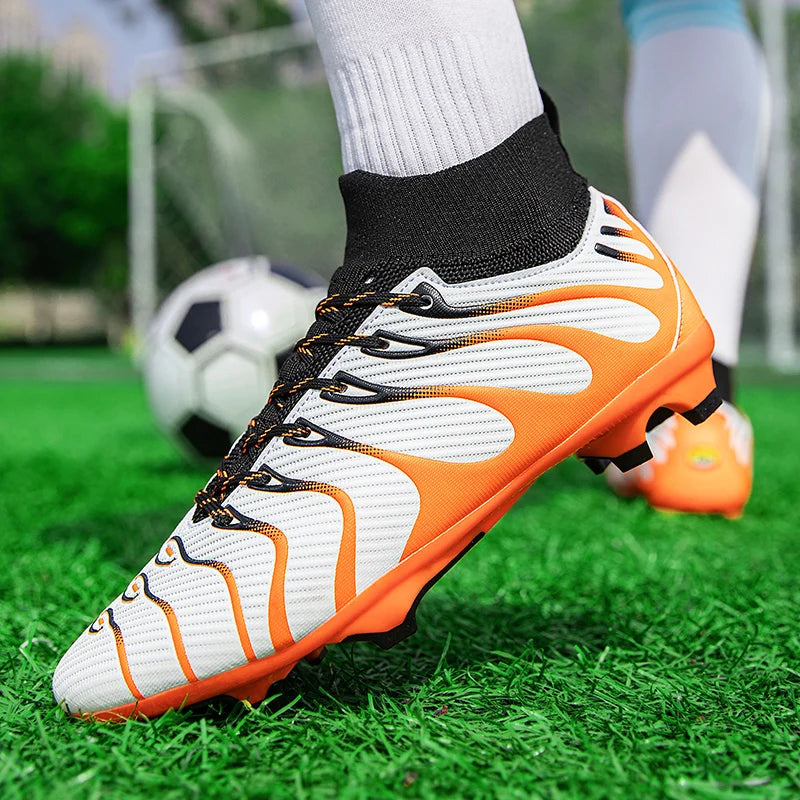 Cristiano Ronaldo Style Mercury Super Sly Soccer Cleats/Shoes High-top - The GoatFind