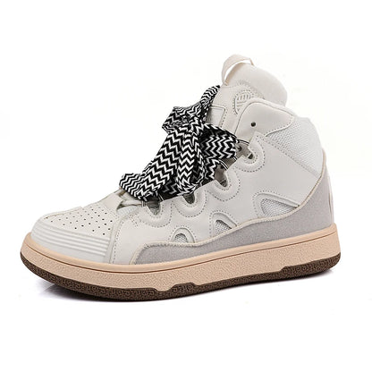 Apex Runners Sneaker Shoes-Thick Laced 2025 Fashion Street Style High Tops - The GoatFind