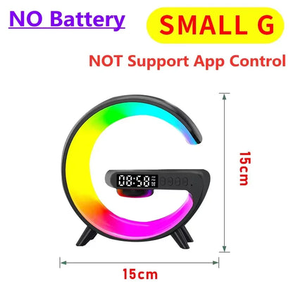 Multifunction IPhone/Samsung Wireless Charger/Phone Charging Station wt Clock - The GoatFind