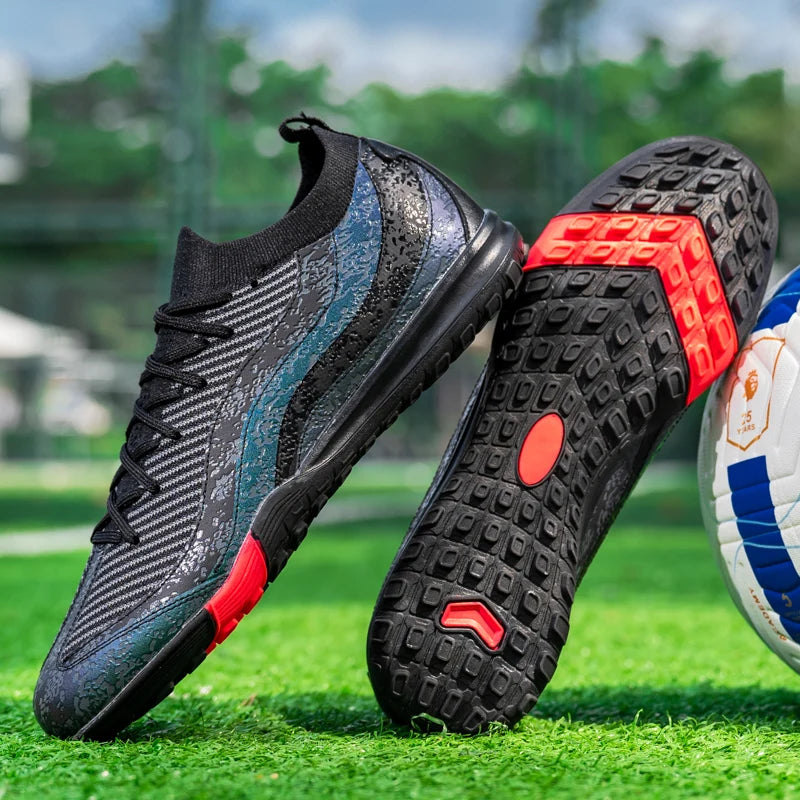 Premium Mbappé/Ronaldo Style Delite Soccer Cleats Low Shoes Youth Kids Adult