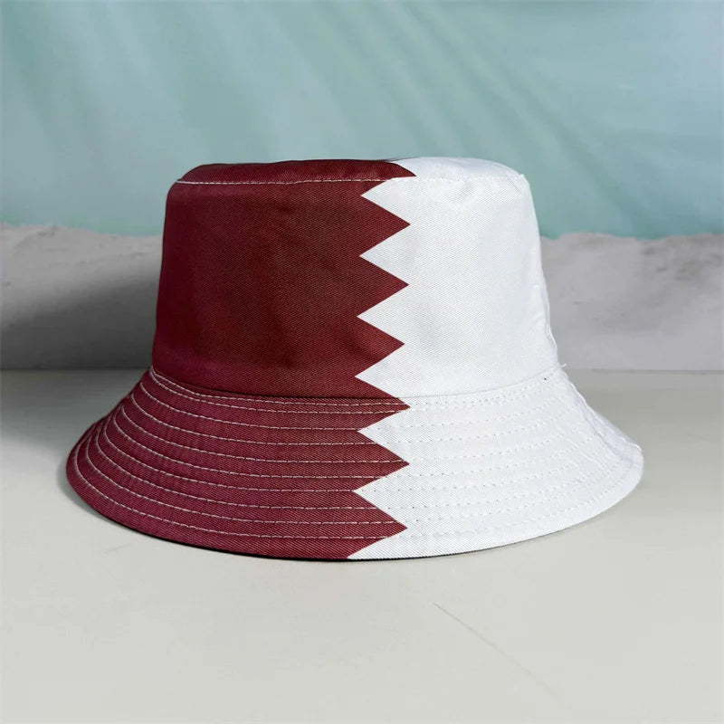2026 Soccer World Cup National Flag Bucket Hat Reversible Sun Hat