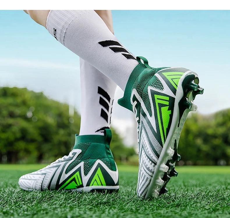 KickMaster Tribal Ronaldo Soccer Shoes Cleats Outdoor FG - The GoatFind