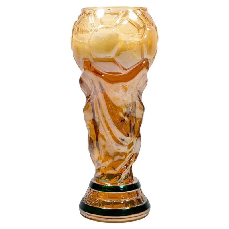 World Trophy Shaped Football/Soccer Beer Glass Cup Themed Mug