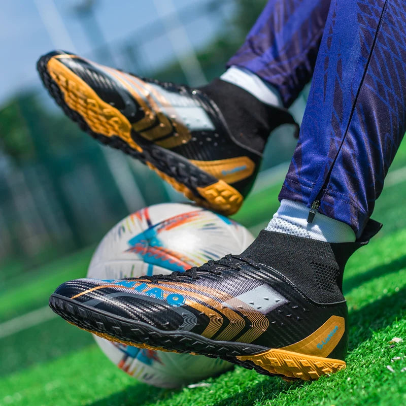Ultralight 2.0 CR7 Youth Soccer Cleats | Ronaldo | Messi Gold Shoes