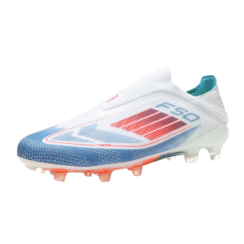 Lamine Yamal Style Laceless Soccer Shoes Cleats FG TF Youth Adult