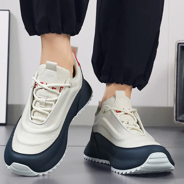 CAECRLOF Men's Chunky Sneakers Casual Fashion Shoes