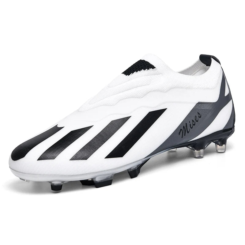 Messi Style Craze Fast Laceless Low Cut Hype Soccer Cleats/Shoes FG TF - The GoatFind